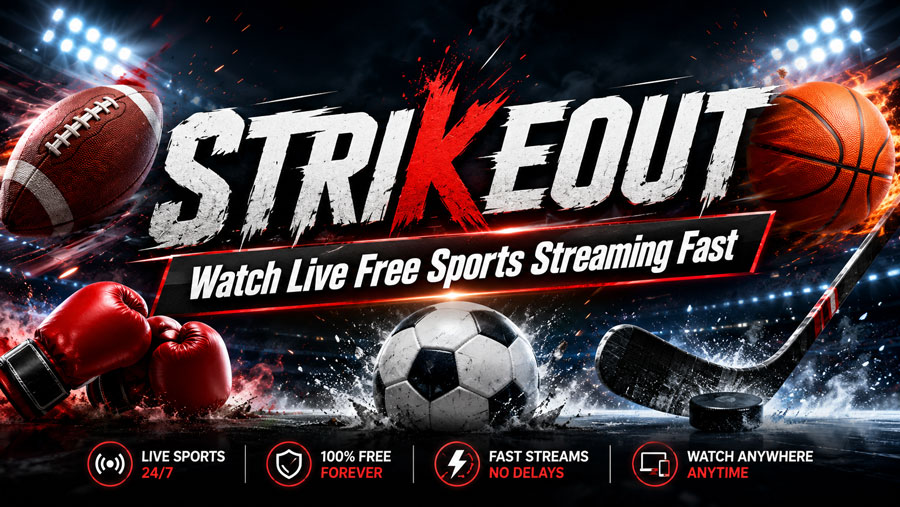 live streaming sports banner
